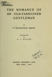 Tapa de The romance of an old-fashioned gentleman