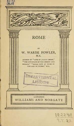 Tapa de Rome