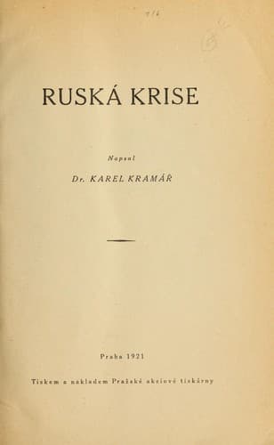 Tapa de Ruská krise