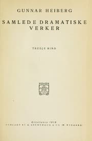Tapa de Samlede dramatiske verker
