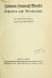 Tapa de Schriften und Briefwechsel
