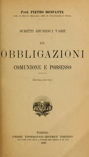 Tapa de Scritti giuridici varii
