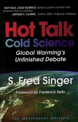 Tapa de Hot talk, cold science