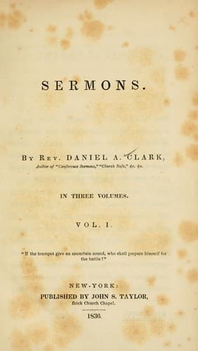 Tapa de Sermons