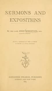 Tapa de Sermons and expositions