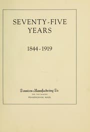 Tapa de Seventy-five years, 1844-1919