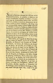Tapa de Siendo la soberana voluntad de S.M. que en los reynos de las Indias, se cumplan y observen sus reales disposiciones