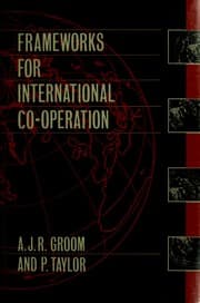 Tapa de Frameworks for international co-operation