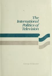 Tapa de The international politics of television