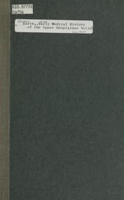 Tapa de Some early medical history of the upper Desplaines Valley, Illinois