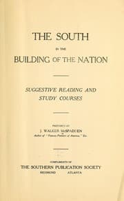 Tapa de The South in the building of the nation