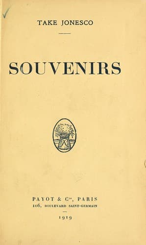 Tapa de Souvenirs