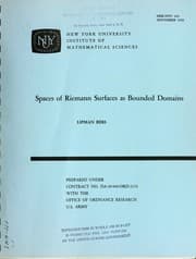 Tapa de Spaces of Riemann surfaces
