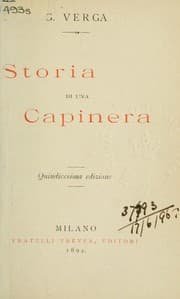 Tapa de Storia d'una Capinera