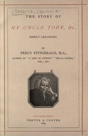 Tapa de The story of my Uncle Toby, &c