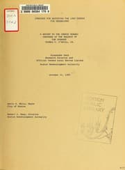 Tapa de Strategy for adjusting the 1980 census for undercount: a report to the census bureau prepared at the request of the speaker thomas p. O'neill, jr
