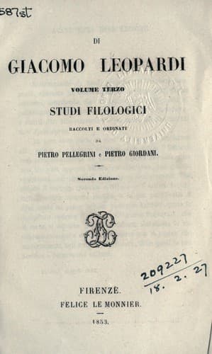 Tapa de Studi filologici