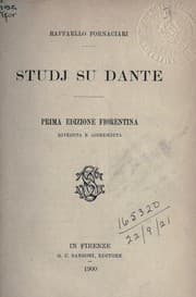 Tapa de Studj su Dante