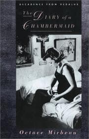 Tapa de Le journal d'une femme de chambre