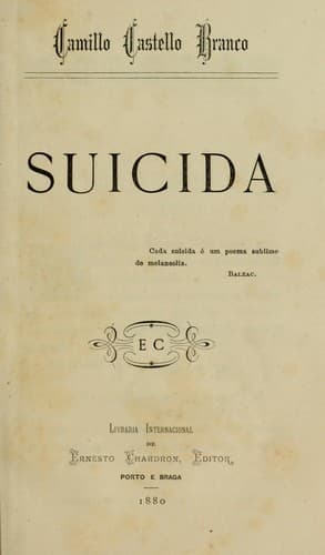 Tapa de Suicida ..