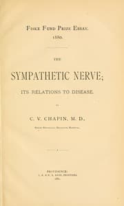 Tapa de The sympathetic nerve
