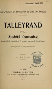 Tapa de Talleyrand et la société française