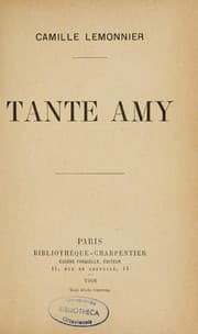 Tapa de Tante Amy
