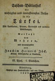 Tapa de Taschen-Bibliothek der wichtigsten und interessantesten Reisen in die Türkei