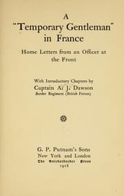 Tapa de A "temporary gentleman" in France