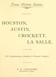 Tapa de Texas history stories