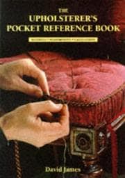 Tapa de The Upholsterer's Pocket Reference Book