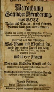 Tapa de Theosophia revelata, das ist, Alle göttliche Schriften