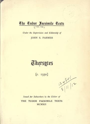 Tapa de Thersytes, c. 1550