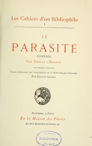 Tapa de Théâtre