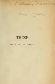Tapa de Thèses de doctorat