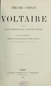 Tapa de Théâtre complet