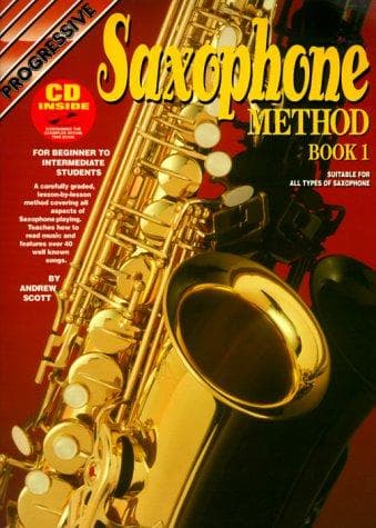 Tapa de Saxophone Method with CD