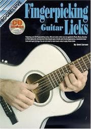 Tapa de Fingerpicking Guitar Licks (Progressive)