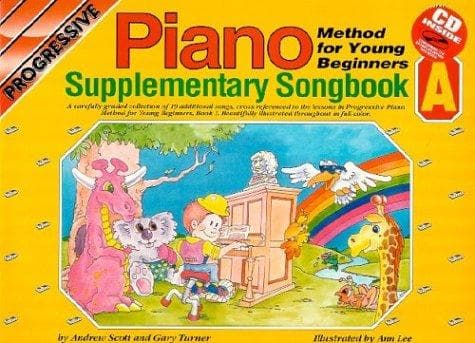 Tapa de Young Beginner Piano Method Supplement A