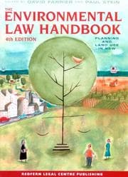 Tapa de Environmental Law Handbook