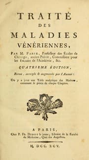Tapa de Traité des maladies vénériennes