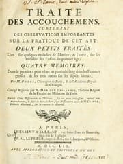 Tapa de Traite des accouchemens