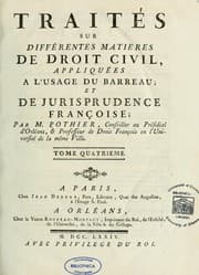 Tapa de Traités sur différentes matières de droit civil