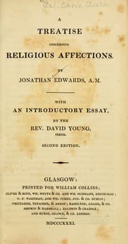 Tapa de Treatise concerning the religious affections