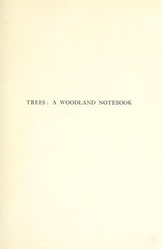 Tapa de Trees