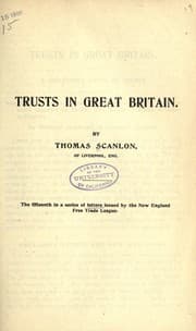 Tapa de Trusts in Great Britain