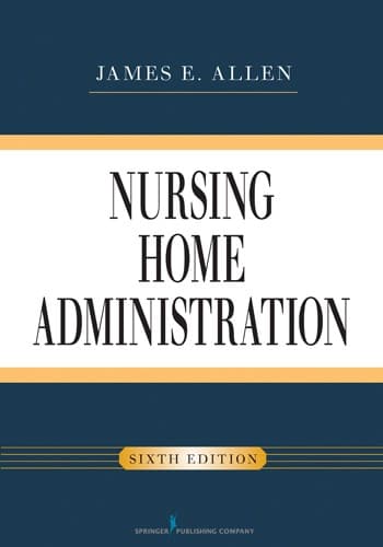 Tapa de Nursing Home Administration