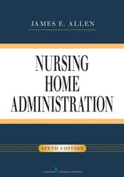 Tapa de Nursing Home Administration