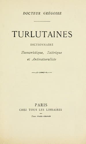 Tapa de Turlutaines
