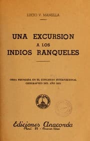 Tapa de Una excursión a los indios ranqueles